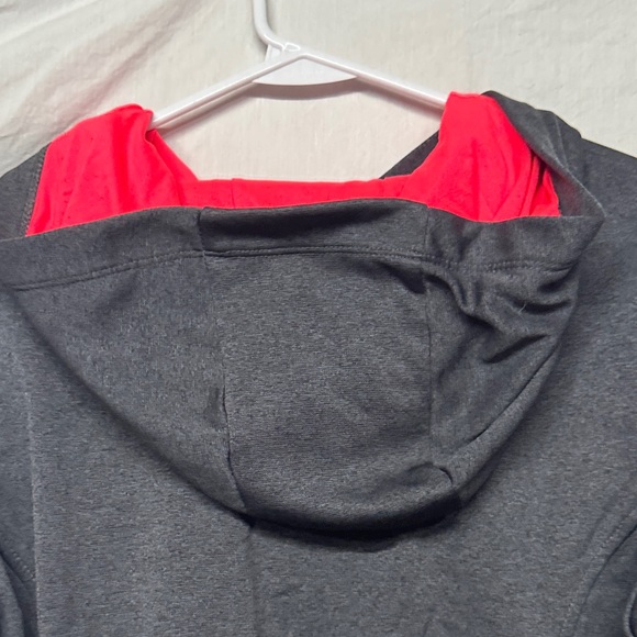 The North Face Black Hoodie with Pink Logo - Picture 9 of 9